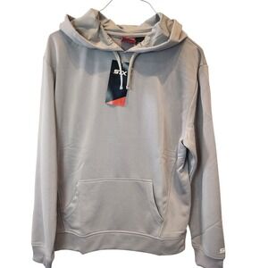 STX Men's Grey Pullover‎ Hoodie Sweatshirt Athletic Sportswear Size M